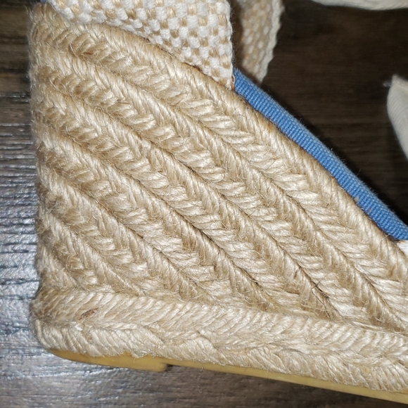 Coach Martina Espadrille Rattan Wedge 8 - Picture 4 of 8